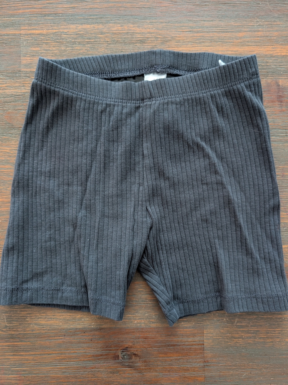 H&M Black Ribbed Girls' Bike Shorts